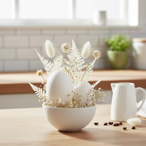 daiktų Balti vištienos kiaušiniai, 10 vnt.