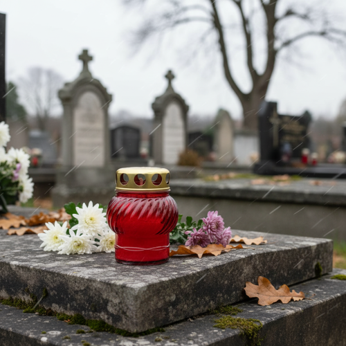 daiktų Kapo šviesaus stiklo rutulys Ø7,5cm H10cm 9 vnt