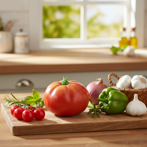 daiktų Pomidorų dirbtinė jautienos pomidorų maistinė manekenė Ø10cm