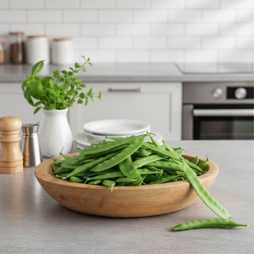 daiktų Žalieji žirneliai Dirbtinės maistinės daržovės 11,5cm 24 vnt