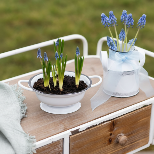 daiktų Metalinis dekoratyvinis dubuo, baltas ir juodas, Ø16,5 cm, aukštis 6,5 cm, 4 dalys