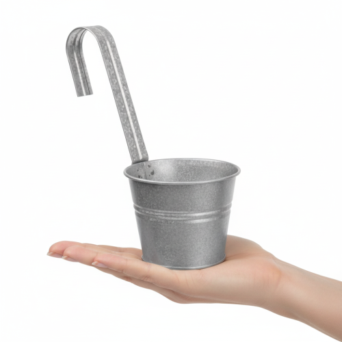 daiktų Pakabinamas augalų vazonas, gėlių vazonas pakabinimui, Ø14cm, aukštis 28cm