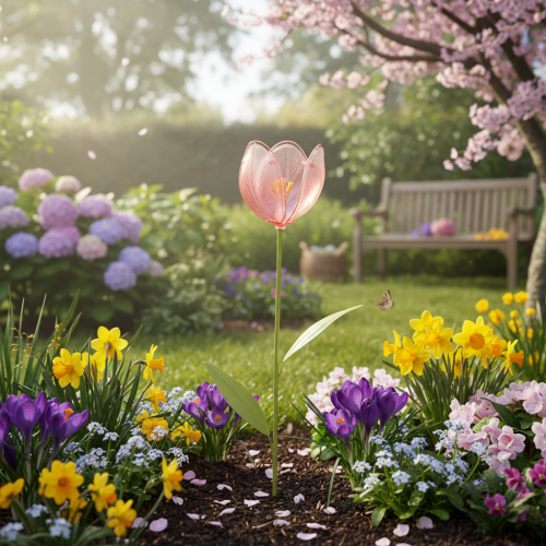 daiktų Dekoratyvinė tulpė sodo kuolei, gėlynams ir apvadams, 94 cm