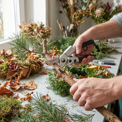 Sekatoriai, floristų žirklės, rožių žirklės | Floristik24.lt