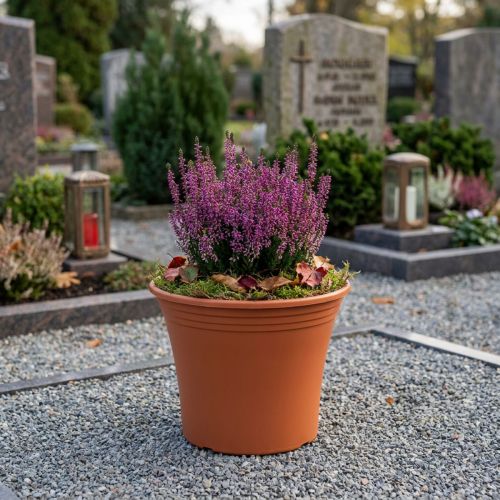 Puodas “Irys” plastikinis terakotinis Ø15cm H13cm 1 vnt | Floristik24.lt