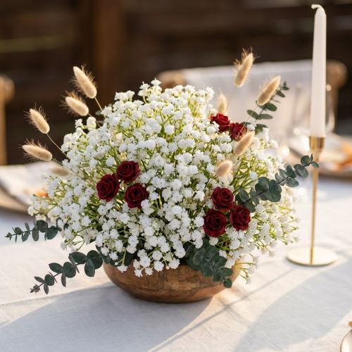 Balta Gypsophila dirbtinė L30cm 12vnt | Floristik24.lt