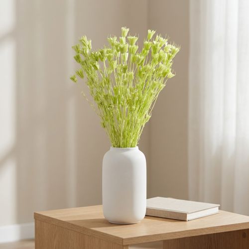 daiktų Džiovinti juodgrūdžių žiedai, žavinga natūrali kambario puošmena namams, 70 cm, 50 g