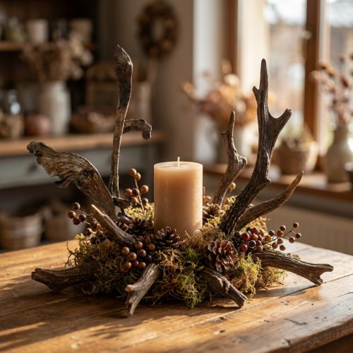 Natraj Antler Wood Mix Natural 10 vnt | Floristik24.lt