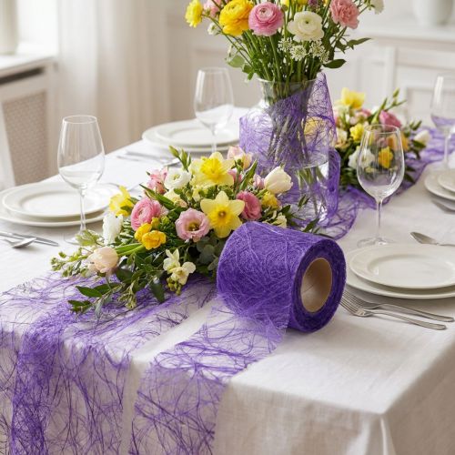 Vilna 8cm 25m violetinė | Floristik24.lt