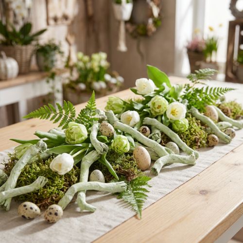 Cupy Roots, Pepe Cone šviesiai žalias, baltas Washed 350g | Floristik24.lt