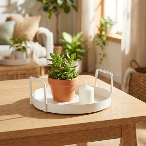daiktų Augalų padėklas universaliam naudojimui namuose ir sode, 18 cm