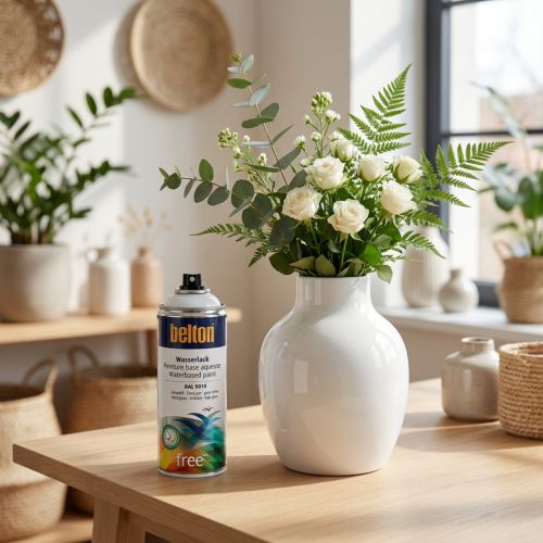 Belton be vandens pagrindo dažai balti blizgūs pure white 400ml | Floristik24.lt