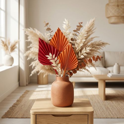 Palmspear mini rūšiavimo vafliai. Raudoni/oranžiniai, 100 vnt. | Floristik24.lt