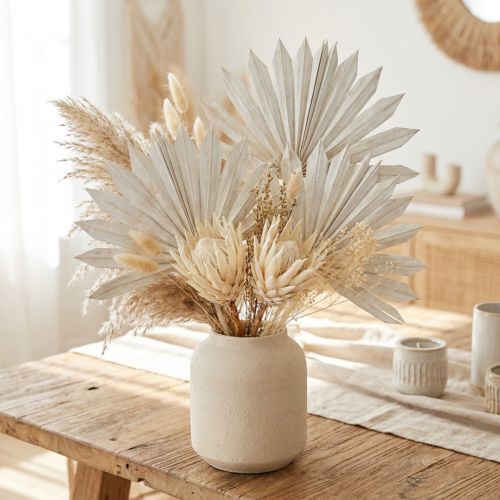 Palmspear Sun mini whitewashed 50 vnt | Floristik24.lt