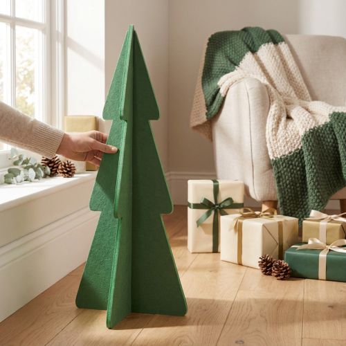 Veltinis eglutės papuošimas eglės žalias H80cm | Floristik24.lt