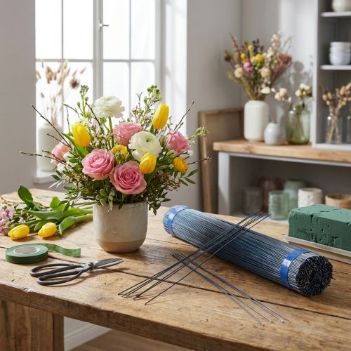 Kaiščio viela mėlynai atkaitinta 1.0/280mm 2.5kg | Floristik24.lt