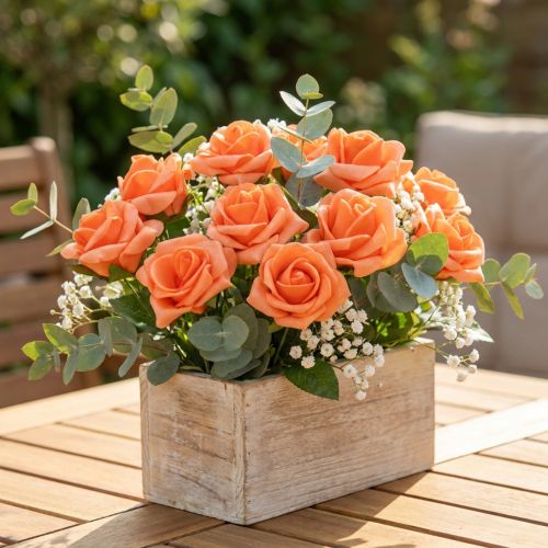 daiktų Foam Rose Ø4,5cm Oranžinė 36 vnt