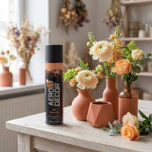 daiktų Spalvoti purškiami purškiami dažai Silk Matt Terracotta 400ml