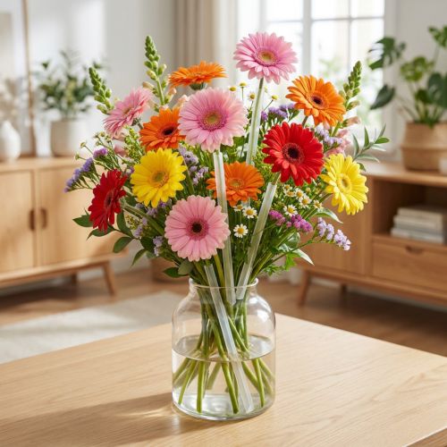 daiktų Gerbera Tube Sections 13mm, 1000 vnt