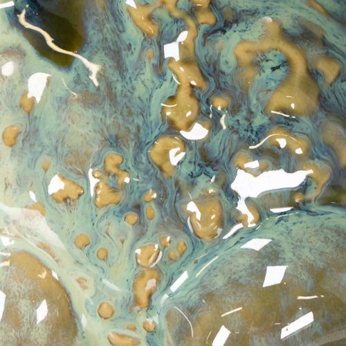 daiktų Varlės figūrėlė, vasariška dekoracija namams ir balkonui iš keramikos, 12 cm, 3 dalys