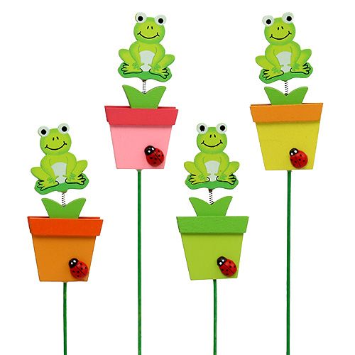 Floristik24 Varlė vazone įvairių. 9cm L28cm 16 vnt