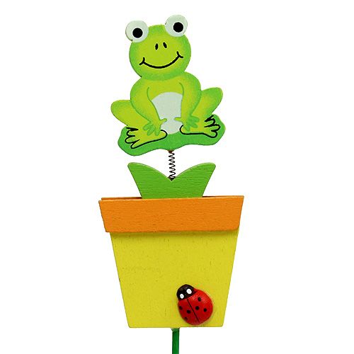 Floristik24 Varlė vazone įvairių. 9cm L28cm 16 vnt