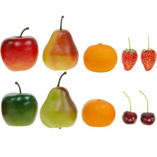 Floristik24 Deco vaisiai, dirbtinių vaisių mišinys L5-8,5cm