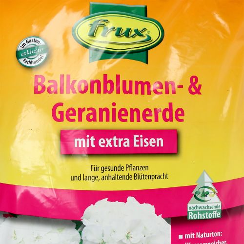 Floristik24 FRUX balkono gėlių ir pelargonijų žemė 40l