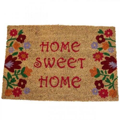 Kilimėlis Home Sweet Home kilimėlis iš kokoso 60x40cm