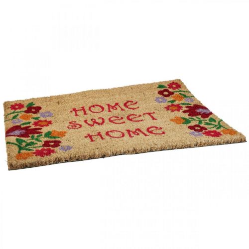 Floristik24 Kilimėlis Home Sweet Home kilimėlis iš kokoso 60x40cm