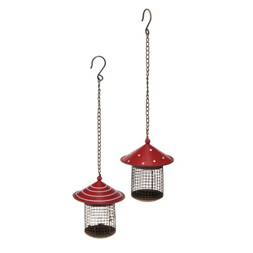 daiktų Lesinimo punktas paukščiai skraidyklė metalas pakabinimui 14cm 2vnt