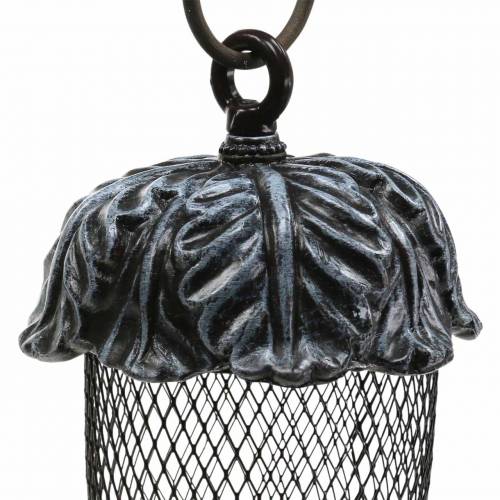 Floristik24 Maitinimo vieta gilė metaliniam pakabinimui Ø13cm H20,5cm