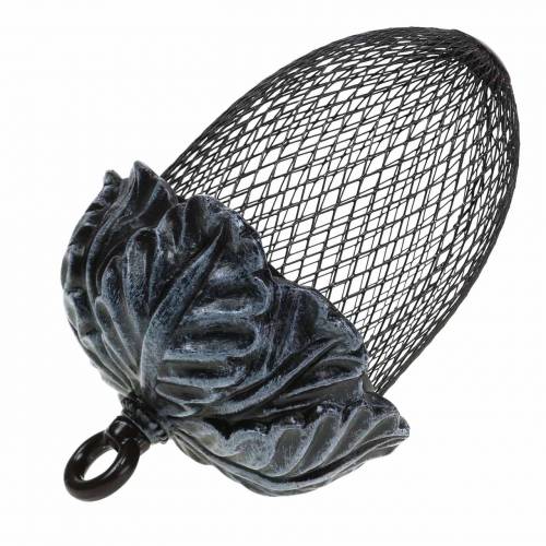 Floristik24 Maitinimo vieta gilė metaliniam pakabinimui Ø13cm H20,5cm