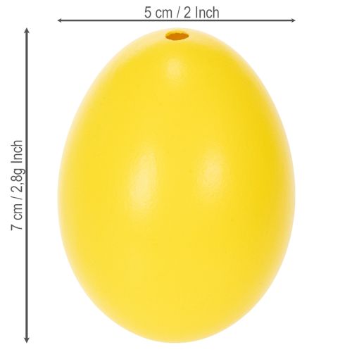 daiktų Velykinių kiaušinių dekoracija, tikri žąsų kiaušiniai pavasariškam kambario dekorui, 7 cm, 10 vnt.