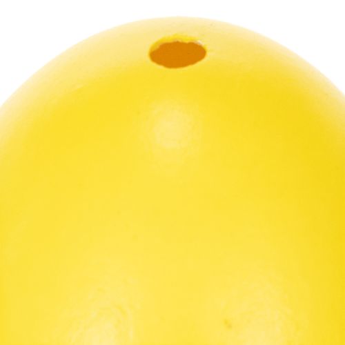 daiktų Velykinių kiaušinių dekoracija, tikri žąsų kiaušiniai pavasariškam kambario dekorui, 7 cm, 10 vnt.