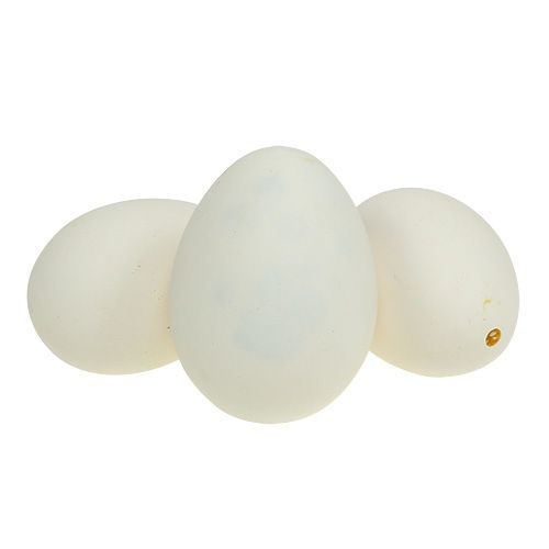 Floristik24 Žąsų kiaušiniai 8cm 10 vnt