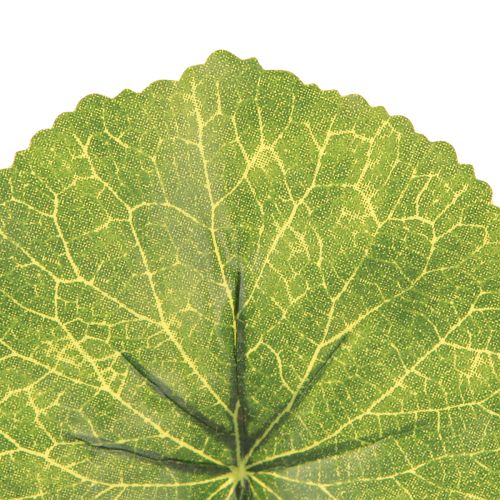 daiktų Galax Urceolata lapai dirbtiniai žali Ø10cm L23cm 12 vnt