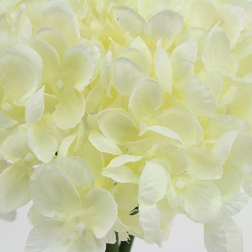 Floristik24 Hortenzijos kekė dirbtinių gėlių balta L27cm