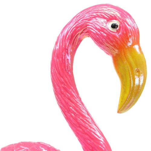 Floristik24 Sodo kištukas flamingo rožinis 15cm