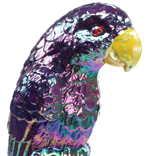 Floristik24 Sodo kištukas papūga violetinė 16cm