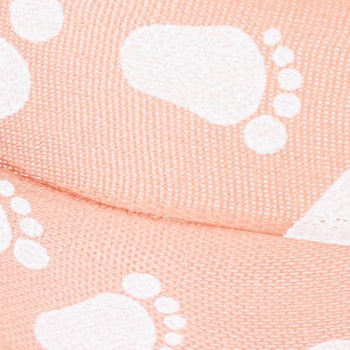 daiktų Dovanų juostelė kūdikio pėdutėms, krikštynų dekoracija, rožinė, 25 mm, 16 m