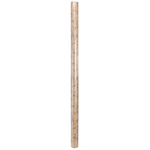Floristik24 Vyniojamasis popierinis gyvūnų miškas rudai mėlyna spalva 70cm x 200cm