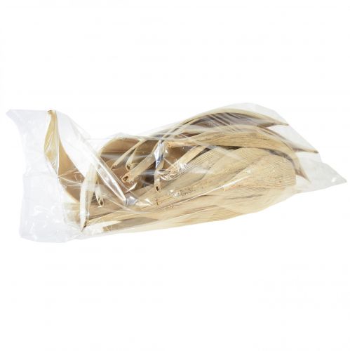 daiktų Kokoso kevalai, balinti kokoso lapai, 22-42cm, 25 vnt.