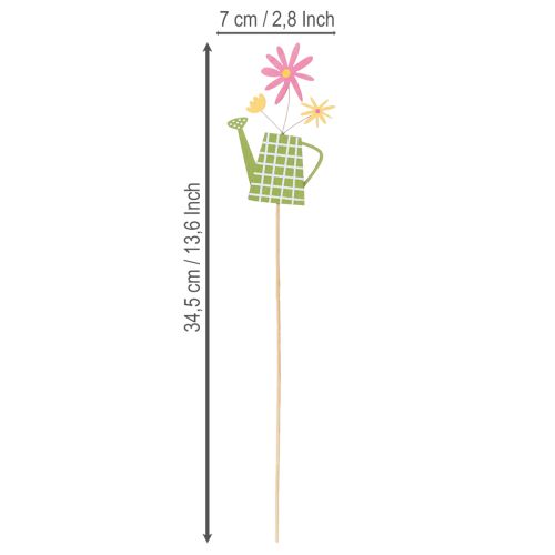 daiktų Laistytuvų dekoracijos pavasario dekoracijoms sode arba gėlių vazonuose (12 vnt.)