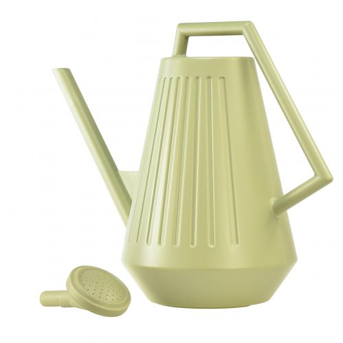 daiktų 9 litrų talpos alyvuogių žalios spalvos laistytuvas su nuimama rozete, praktiškas sodo ir gėlių priežiūrai, tvirtas, 42 cm