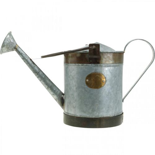 daiktų Dekoratyvinis laistytuvas metalinis vazonas retro išvaizda pakabinamas krepšelis 58×23×32cm