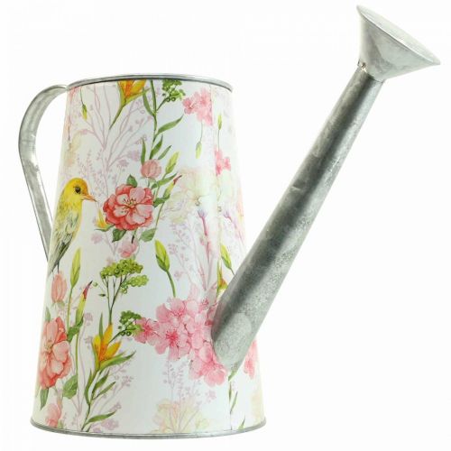 Floristik24 Dekoratyvinė laistytuvas metalinis sodinimui, sodinamoji skardinė H22cm