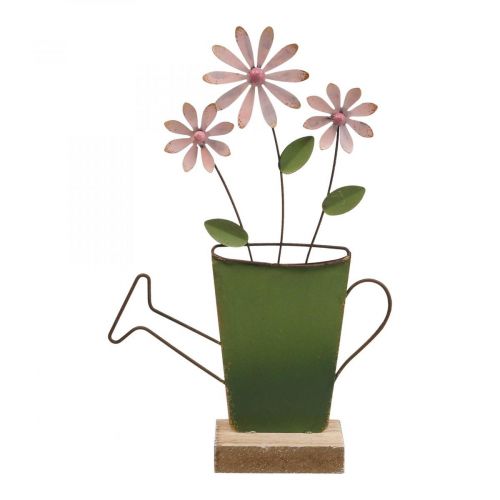Floristik24 Laistytuvų apdaila metalinė stalo apdaila spalva rūdys 23,5/24cm 2 vnt