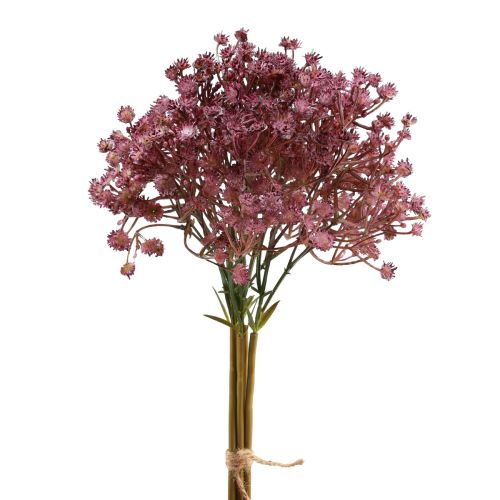 Floristik24 Gypsophila Gypsophila Gypsophila dirbtinė violetinė 35cm 5 vnt
