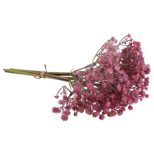 Floristik24 Gypsophila Gypsophila Gypsophila dirbtinė rožinė 35cm 5 vnt